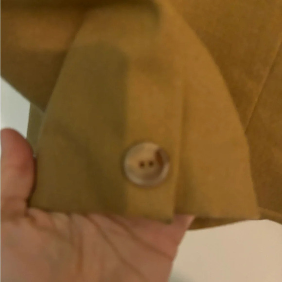 Vintage Orvis 100% Wool Button‎ Detail Jacket Blazer Made in USA “Cropped” Sz 12 - Picture 5 of 11